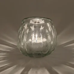 Photophore*alinea Photophore en verre D9cm - Gris