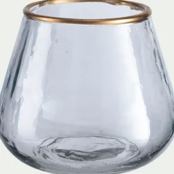 Photophore|Bougie Et Photophore De Noël*alinea Photophore en verre D9cm - Transparent