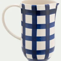 Pichet, Bouteille En Verre Et Carafe|Assiette*alinea Pichet en grès 1L - Bleu