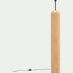Pied De Lampadaire*alinea Pied de lampadaire en bois d'hévéa H138 cm - Bois clair