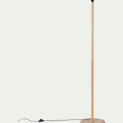 Pied De Lampadaire|Lampadaire Droit*alinea Pied de lampadaire en hévéa - H149cm Bois clair