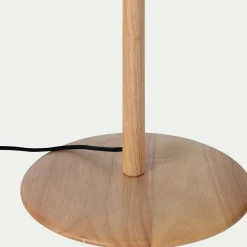 Pied De Lampadaire|Lampadaire Droit*alinea Pied de lampadaire en hévéa - H149cm Bois clair