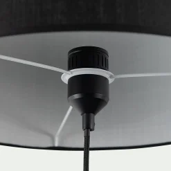 Pied De Lampadaire|Lampadaire Droit*alinea Pied de lampadaire en métal - H146cm Noir