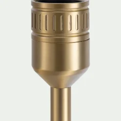 Pied De Lampadaire|Lampadaire Droit*alinea Pied de lampadaire électrifié en acier - H146cm Doré