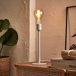 Pied De Lampe|Lampe À Poser*alinea Pied de lampe à poser - H37,5cm Blanc