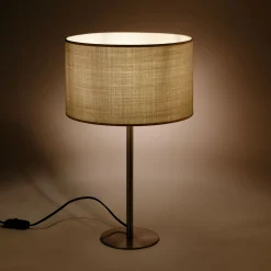 Pied De Lampe|Lampe À Poser*alinea Pied de lampe à poser - argenté H37,2cm Gris