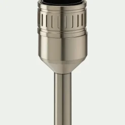 Pied De Lampe|Lampe À Poser*alinea Pied de lampe à poser - argenté H37,2cm Gris