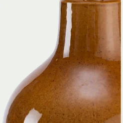 Lampe De Chevet|Lampe De Bureau*alinea Pied de lampe électrifié en grès D15,5cm - miel Jaune