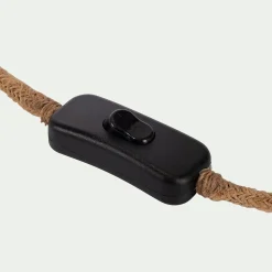 Pied De Lampe*alinea Pied de lampe électrifié en verre H37cm - Transparent