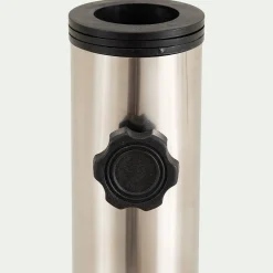 Pieds De Parasol*alinea Pied de parasol en béton et bois 36kg - naturel