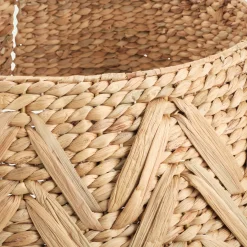 Grand Sapin De Noël*alinea Pied de sapin en kit en jacinthe d'eau D68xH25cm - Naturel