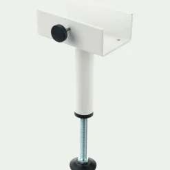 Pied De Sommier*alinea Pied de sommier central H15cm Blanc