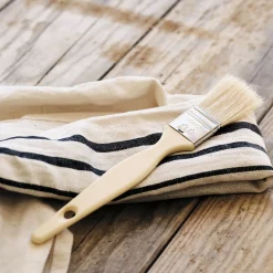 Ustensile Pour Pâtisserie*alinea Pinceau pâtissier plat en soie naturelle Beige