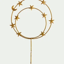 Décoration De La Table De Noël|Bougie Et Photophore De Noël*alinea Pins pour bougie H20cm - Doré