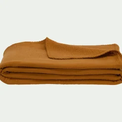 Plaid*alinea Plaid en gaze de coton - alep 130x170cm Jaune