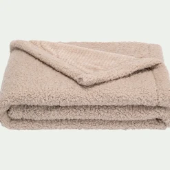 Bureau Enfant|Plaid Enfant*alinea Plaid en polaire 127x152cm - Beige