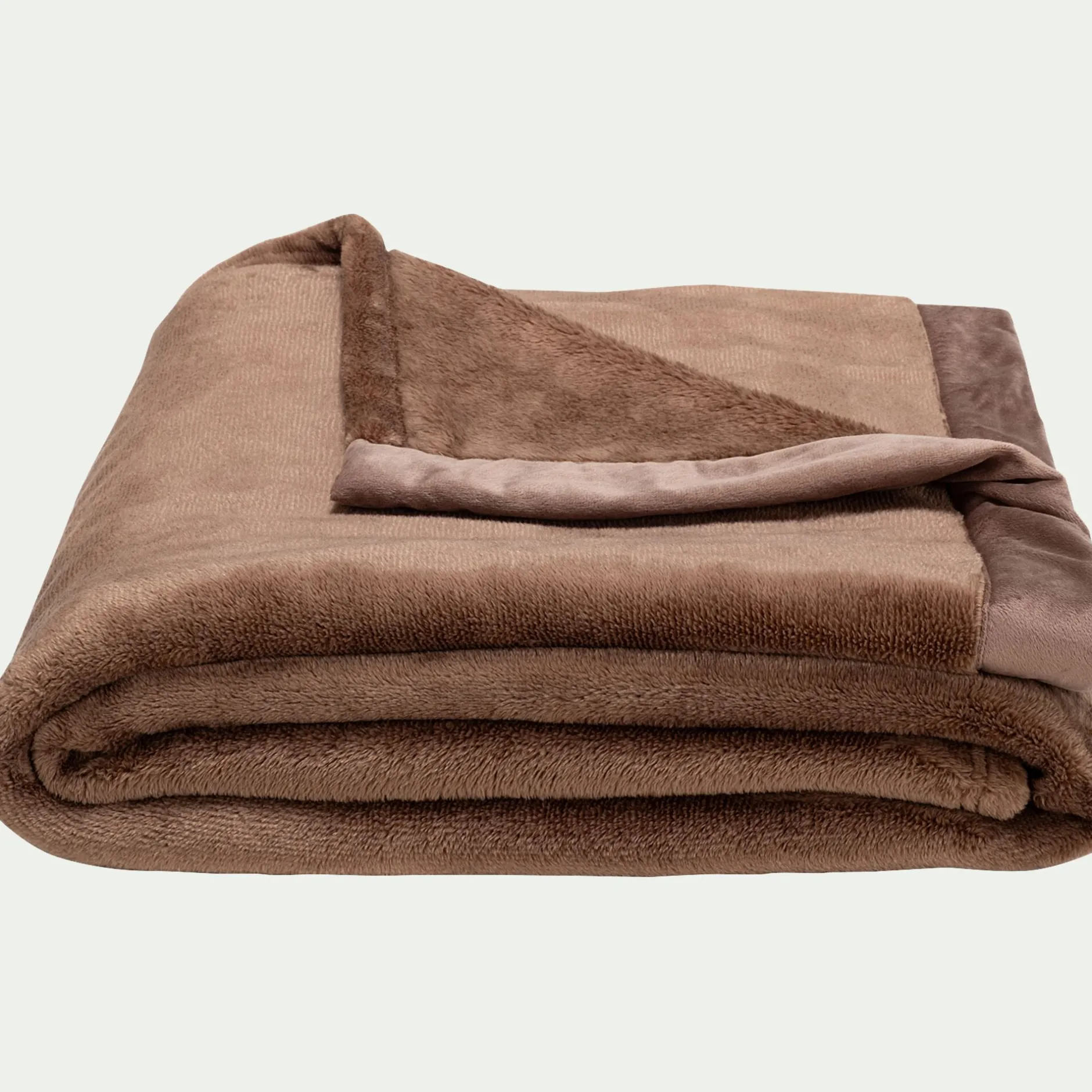 Plaid*alinea Plaid en polaire 130x170cm - Marron