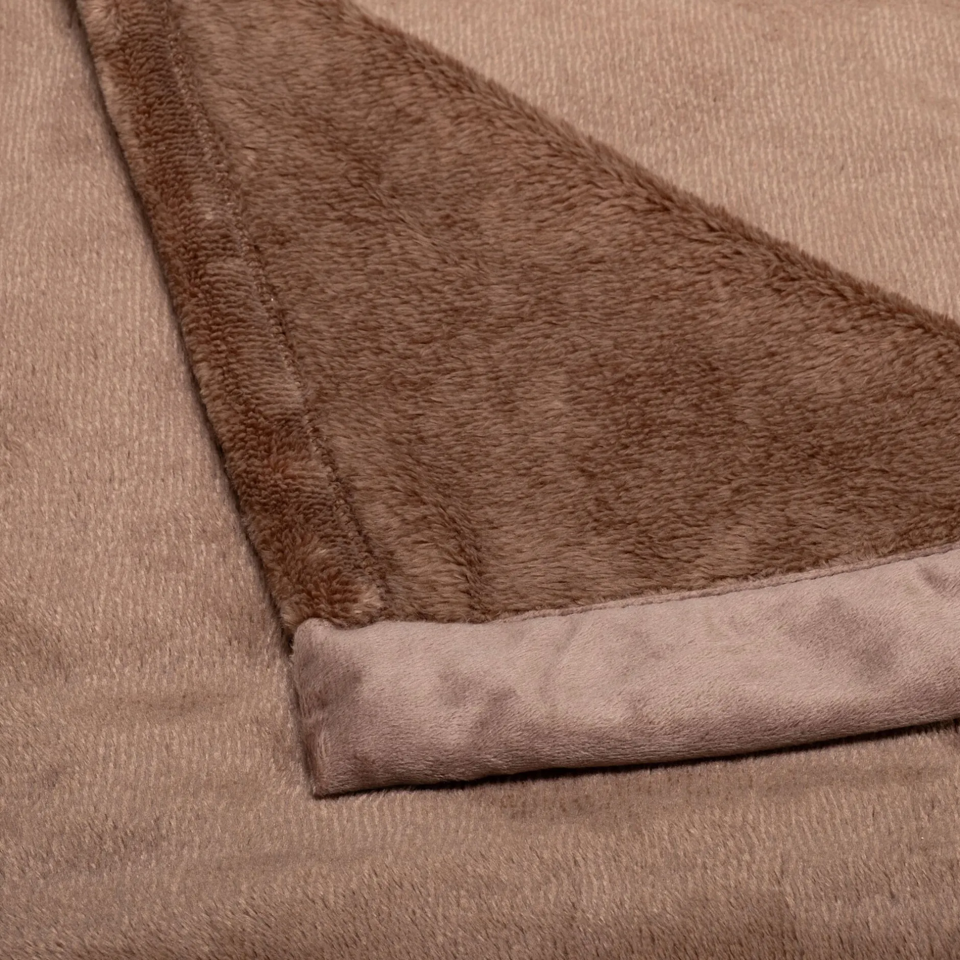 Plaid*alinea Plaid en polaire 130x170cm - Marron