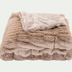 Bureau Enfant|Plaid Enfant*alinea Plaid imitation fourrure - alpilles 130x170cm Beige