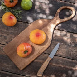 Planche À Découper*alinea Planche à découper en acacia - L45xl33xH2cm Naturel