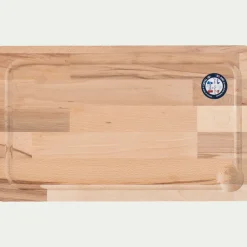 Salière Et Poivrière*alinea Planche à découper en bois de hêtre - 24x40cm Bois clair