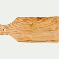 Salière Et Poivrière*alinea Planche à découper en bois d'olivier L25,5cm - Bois clair