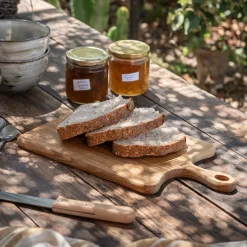 Salière Et Poivrière*alinea Planche à découper en chêne 39,5x21cm - Naturel