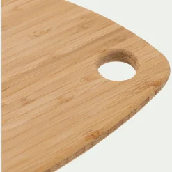 Salière Et Poivrière*alinea Planche à découper rectangulaire en bambou L34cm Naturel