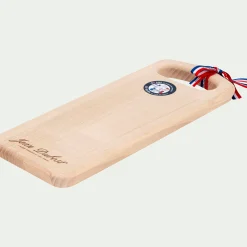 Salière Et Poivrière|Plat De Service Et Saladier*alinea Planche de présentation en bois de hêtre - 12,5x31cm Bois clair
