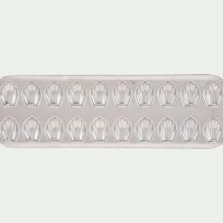 Moule À Gâteau|Accessoire De Cuisson*alinea Plaque de cuisson pour 20 madeleines en fer - argenté