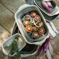 Bocal De Cuisine*alinea Plat à four individuel en céramique L22cm - cèdre Vert