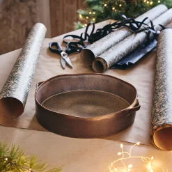 Plat À Four|Assiette De Noël*alinea Plat à four ovale en grès L31,5cm - Marron