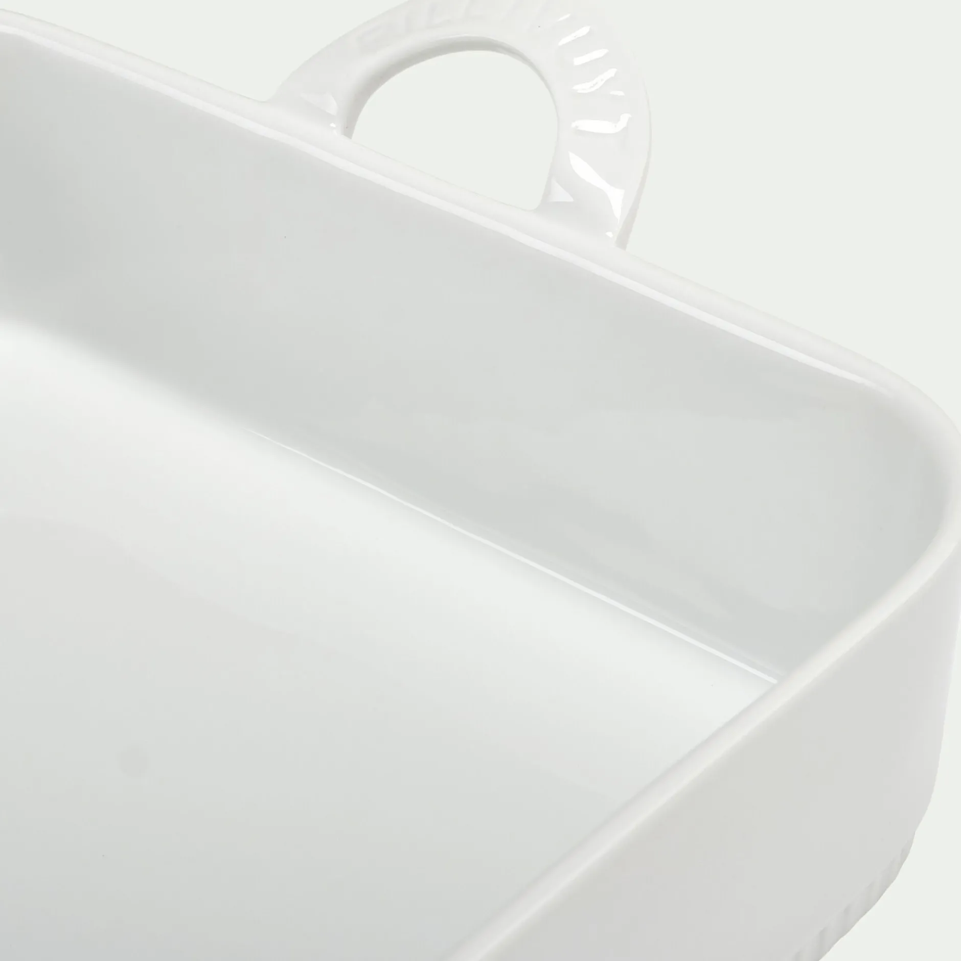 Plat À Four*alinea Plat à lasagnes en porcelaine - Blanc
