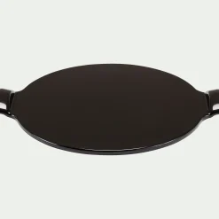 Cuisson Spécifique*alinea Plat à pizza en céramique - Noir
