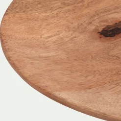 Plat De Service Et Saladier*alinea Plat de présentation organique en bois de manguier L36cm - naturel