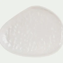 Décoration À Poser*alinea Plateau déco organique en céramique L31cm - Blanc