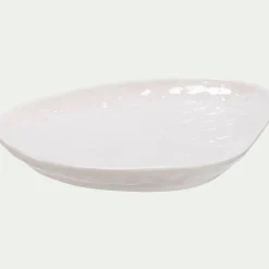 Décoration À Poser*alinea Plateau déco organique en céramique L31cm - Blanc