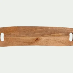 Plateau|Plat De Service Et Saladier*alinea Plateau de présentation en bois de manguier L60cm - bois foncé Marron