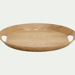 Plateau*alinea Plateau ovale en bois de chêne L46cm - Naturel