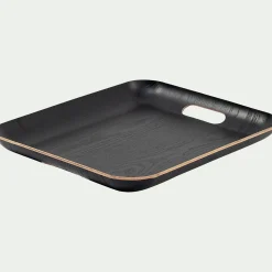 Plateau*alinea Plateau rectangle en bois L45xl36cm - Noir