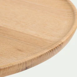 Plat De Service Et Saladier*alinea Plateau rond en bois d'acacia D30,5cm - Naturel
