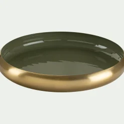 Décoration À Poser*alinea Plateau rond en fer D43cm - cèdre Vert