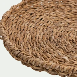 Décoration À Poser*alinea Plateau rond en jonc de mer D38cm - Naturel