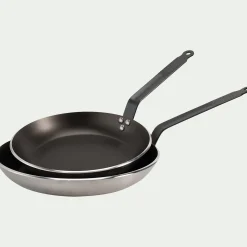 Casserole, Poêle Et Sauteuse*alinea Poêle anti-adhésive De Buyer en aluminium - D32cm (tous feux dont induction) Argenté