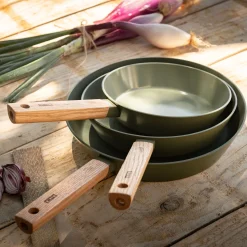 Casserole, Poêle Et Sauteuse*alinea Poêle en aluminium D20cm - Vert