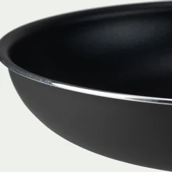Casserole, Poêle Et Sauteuse*alinea Poêle en aluminium D24cm Noir
