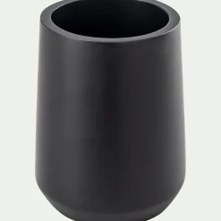 Accessoire De Salle De Bain*alinea Porte brosse à dent en polyresine - Noir