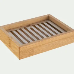 Accessoire De Salle De Bain*alinea Porte savon en bambou - naturel