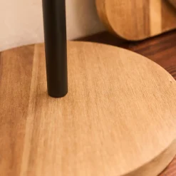 Aménagement Meuble Cuisine*alinea Porte sopalin en acacia - Bois foncé