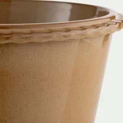 Pot De Fleur*alinea Pot en terre cuite D30cm - jaune